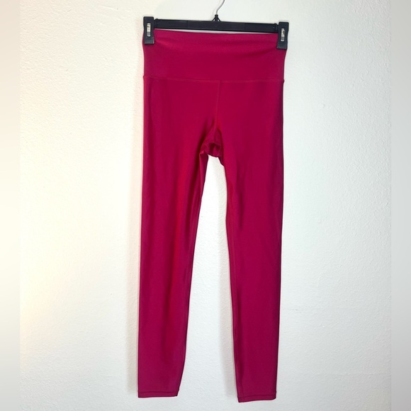 Athleta Elation Shine Tights - Lustre Elation Pink - Size M - Picture 1 of 8